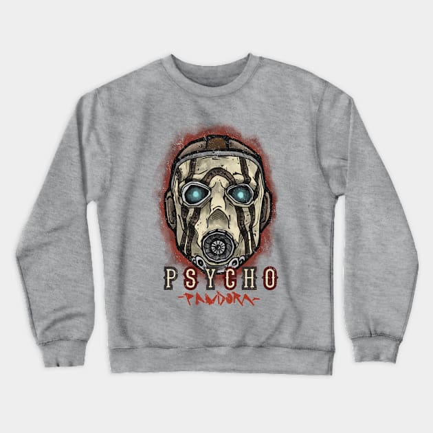 Psycho Life Crewneck Sweatshirt by TeruTeeSign
